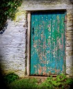Green door - Moville, County Donegal, Ireland